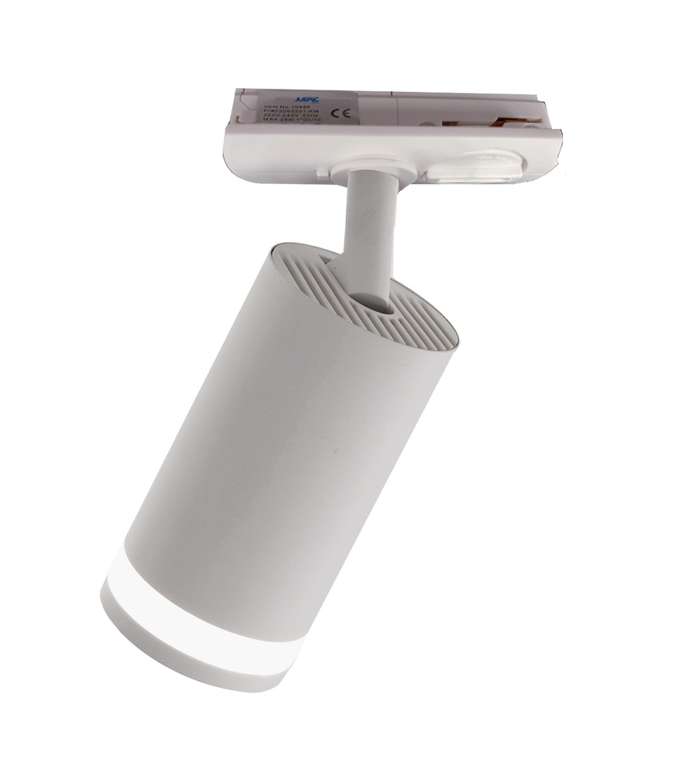 FOCO CARRIL DIVO GU10 BLANCO MONOFASICO